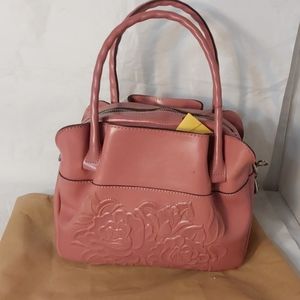 PATRICIA NASH VINTAGE VEGETABLE TAN ROSE GARDEN ASFORD CROSSBODY BAG